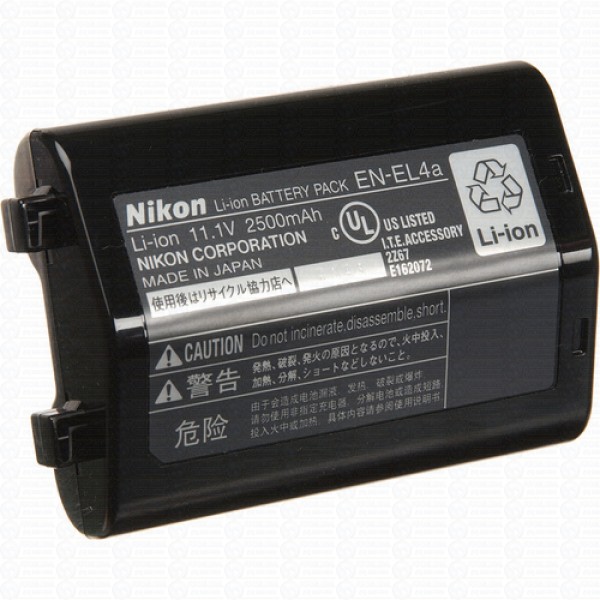 在庫あり 即納】 ニコン Nikon 純正 Li-ionBATTERY PACK EN-EL4a リチャージャブルバッテリー 11.1V  2500mAh バッテリーパック