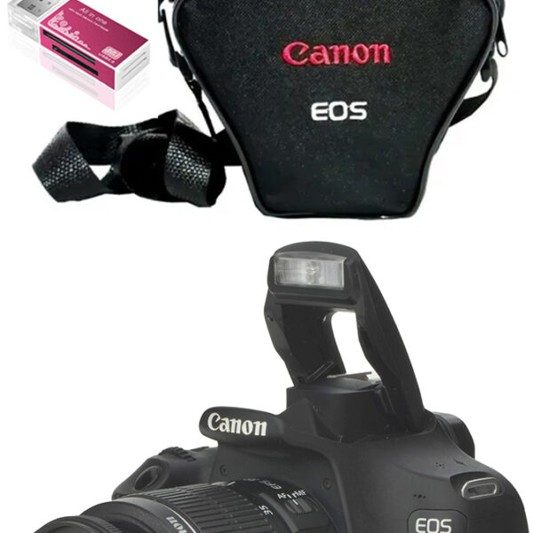 Canon 1200d + Zoom 18-55mm +32gb + Bolsa Só 8.940 Cliques T5 - Usado