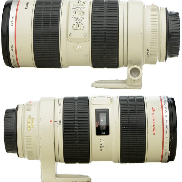 Objtiva Canon 70-200mm 2.8 L Is Usm Canon Ef Bege (Usado)